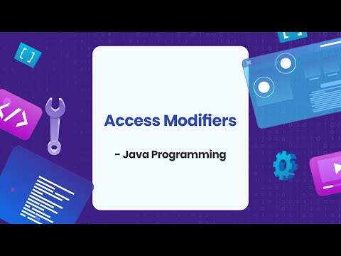 Access Modifiers In Java Java Programming In Bangla