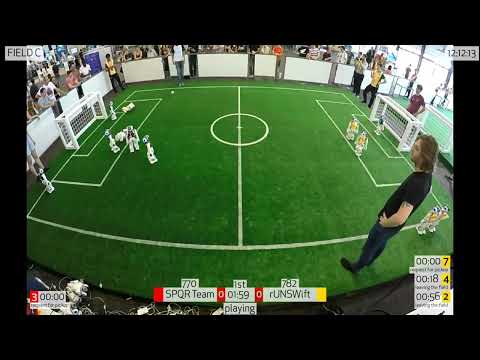 RoboCup SPL 2023: Round 4 - SPQR Team vs rUNSWift