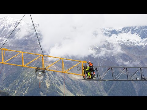 Hoch hinaus in Ischgl – Helikopter-Kranmontage von BKL.