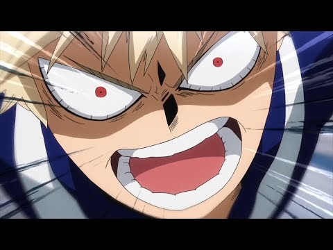 Bakugou yelling and screaming for 21 minutes (dub)