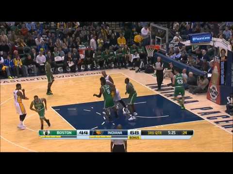 Paul George vs Boston Celtics 2013.12.22