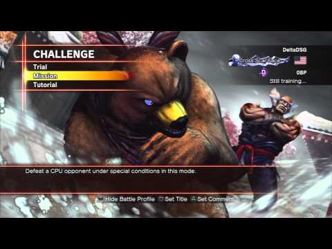 Street Fighter X Tekken - Challenge Menu Theme
