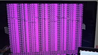 #C64 External video hardware with BASIC and kernal code.