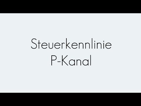 Steuerkennlinie P-Kanal | JFET | Begriffserklärung