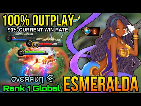Unstoppable Supeme No.1 Esmeralda Insanely Outplay! - Top 1 Global Esmeralda by σvεяяυη 冬 - MLBB