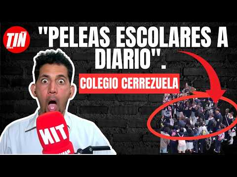 #TIN ⚠️ RIÑAS ESCOLARES PREOCUPAN A VECINOS DEL COLEGIO SERREZUELA
