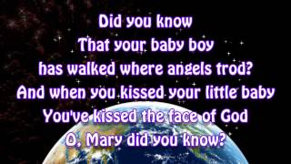 Mary Did You Know by Michael English with Lyrics (HD)