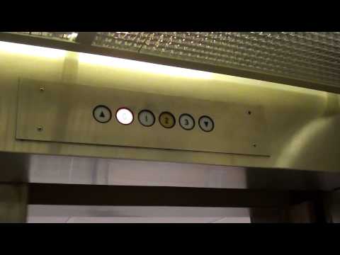 Amazingly Fast Schindler Haughton Traction Elevators at U. Hospital Parking Deck, Columbia, MO