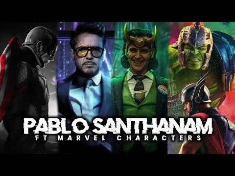 Pablo Santhanam ft Marvel Characters