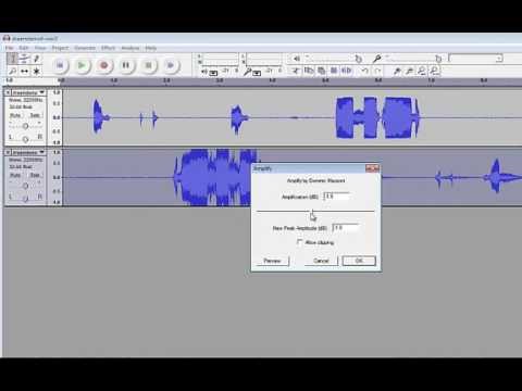 comment regler le gverb sur audacity