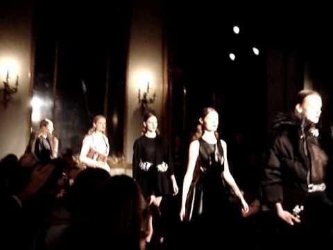 FRANCESCO SCOGNAMIGLIO FASHION SHOW FALL WINTER 2010-11