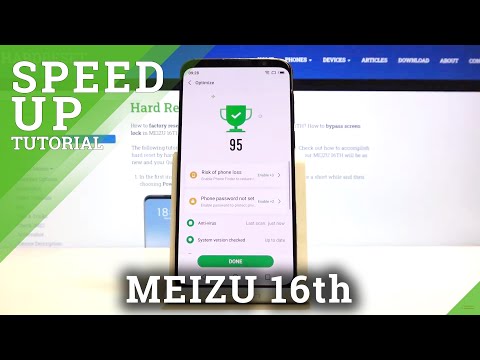 How to Optimize Your MEIZU 16TH - Speed Up System