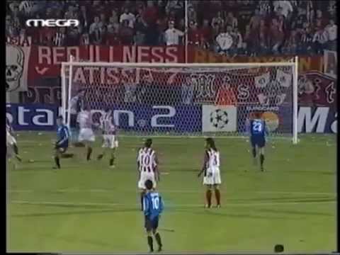 Highlights: UEFA Champions League: Olympiacos - Leverkusen 6-2 (18.09.2002)
