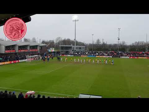 Ajax O17 - Juventus O17 ( 2-0 ) 4-2-2018 | Opkomst Stay Strong Appie