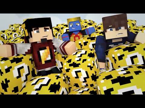 Minecraft: ESCADONA - LUCKY BLOCK ESPONJA ‹ AM3NlC ›