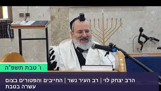 הרב יצחק לוי | רב העיר נשר | הלכה יומית ו' טבת | החייבים והפטורים בצום עשרה בטבת (הרב יצחק לוי) - התמונה מוצגת ישירות מתוך אתר האינטרנט יוטיוב. זכויות היוצרים בתמונה שייכות ליוצרה. קישור קרדיט למקור התוכן נמצא בתוך דף הסרטון