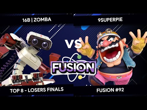 Fusion #92 - Zomba (R.O.B.) vs 9SuperPIE (Wario) - Top 8 - Losers Finals