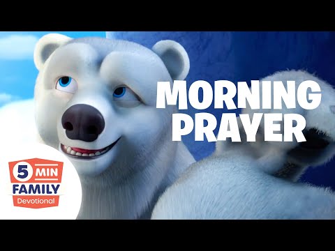 Introduce Your Kids to Morning Prayer (1 of 3) - 5 Minute Family Devotional | Kids Bible Stories
