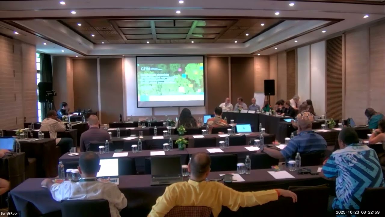 Country-led planning: Challenges and opportunities for institutionalizing NFMS | GFOI Plenary 2025