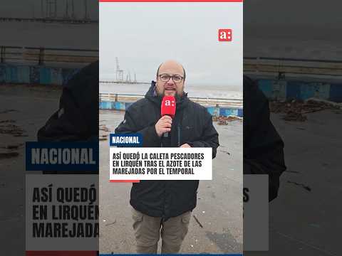 📻 #Nacional | Marcelo Negrete actualiza el estado de Caleta Pescadores en Lirquén tras marejadas