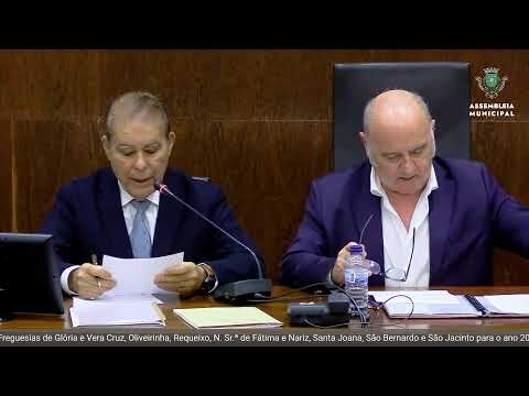 Assembleia Municipal de Aveiro -  Sessão Extraordinária de junho de 2026