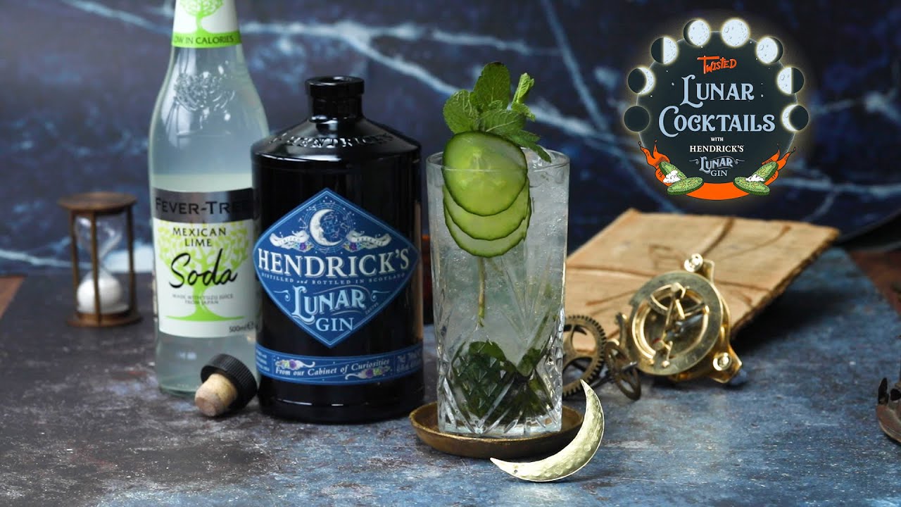 Southside Of The Moon Mojito with Hendrick's Lunar Gin