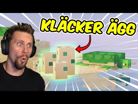 SÅ GÖR MAN EN TURTLE-FARM I MINECRAFT - Lets play - S6E39 med SoftisFFS