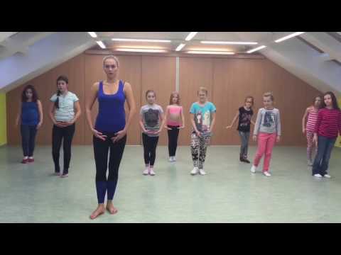 Belly dance lessons for kids with Khatiana