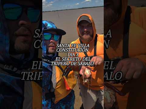 SANTA FE VILLA CONSTITUCIÓN DIA 3 EL SECRETO DEL TRIPERO DE SABALO #PescaArgentina #Sábalo #Tips