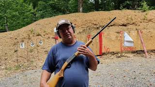 STEVENS MODEL 94 SHOTGUN - UP CLOSE JUG SHOOTING