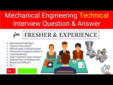Mechanical Engineering Technical Interview Question & Answer | Mechanical Engineering | Set - 1