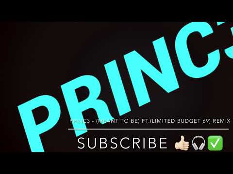 PRINC3Y- (Meant to be) ft.(limited budget 69) Dnb Remix.