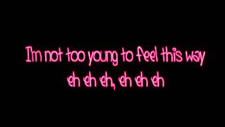 Shake It Up - Not Too Young Lyrics (Justin Starr)