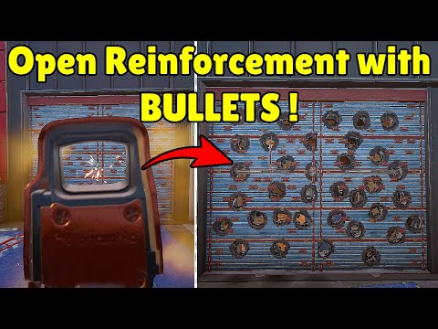 Reinforced Walls Can Be Opened By SHOOTING THEM ! - Rainbow Six Siege
