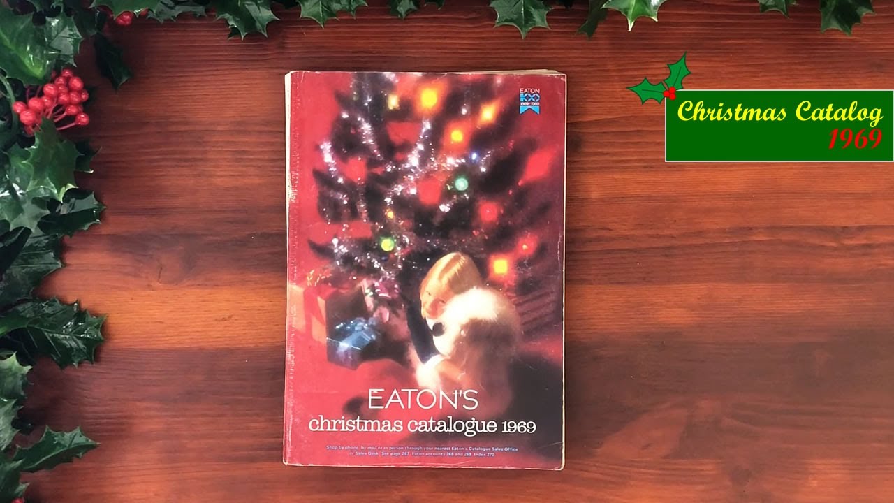 🎄 1969 Christmas ASMR Catalogue Flip Through: Eaton's Department Store (Canada)