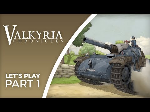 Let's Play Valkyria Chronicles - Part 1 - I never liked fish
