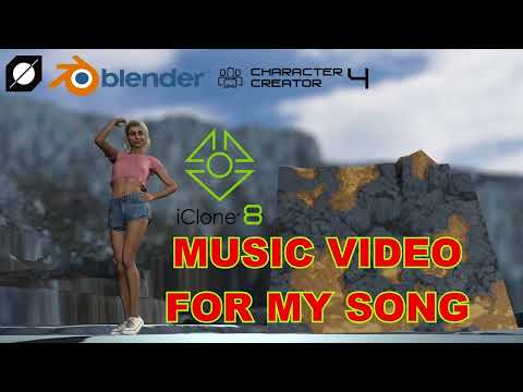 World Creator to Iclone 8 Music Video Compositing for My Song
