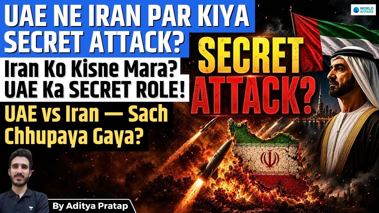 UAE vs Iran War Escalates: Secret Emirati Airstrikes Inside Iran Revealed | West Asia Crisis Deepens