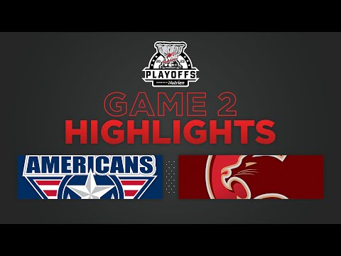 WHL Playoffs Highlights: Americans (1) at Cougars (2) OT - April 1, 2023