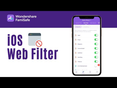 iOS Website Filter: How to block Safari Websites | FamiSafe iOS Parental Control
