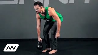 Single-Arm Kettlebell Row: Unilateral Back Builder exercise video thumbnail
