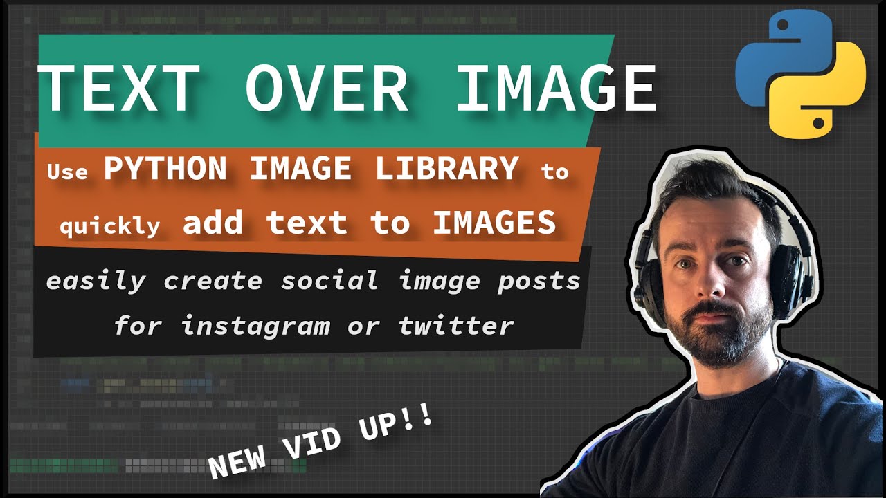 Easy SOCIAL IMAGES with Python PIL