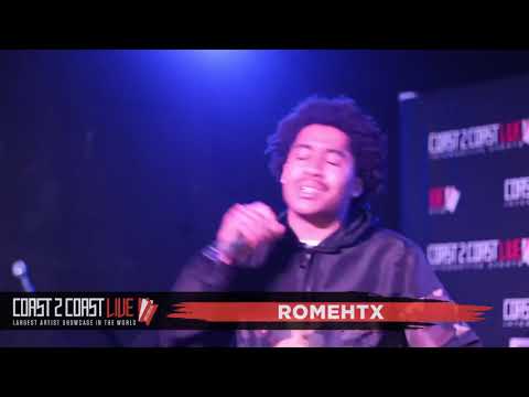 Romehtx Performs at Coast 2 Coast LIVE | Houston All Ages 3/12/19
