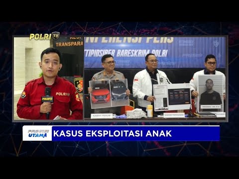 LIVE - KONPERS BARESKRIM TINDAK PIDANA EKSPLOITASI SEKSUAL ANAK