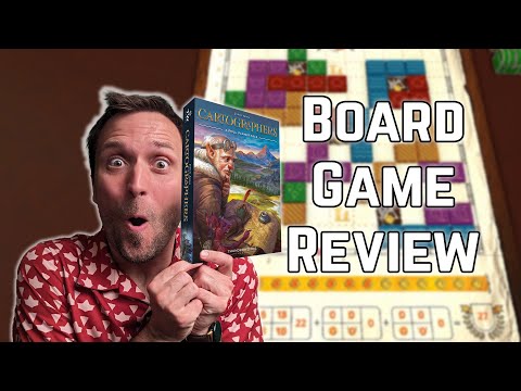 Roll and write and chart your path to victory in Cartographers (Board Game Review)