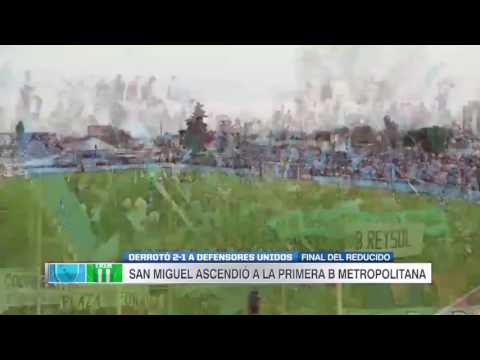 RESÚMEN de ESPN: Cadu 1 - SAN MIGUEL 2 (SAN MIGUEL a la B)