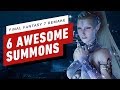 Final Fantasy 7 Remake - 6 Awesome Summons In Action