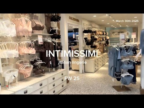 FW25: Intimissimi lingerie store