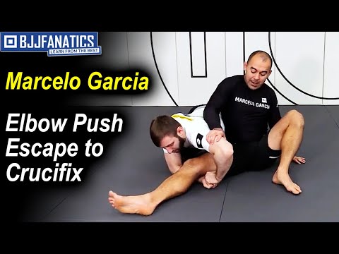 Elbow Push Escape to Crucifix by Marcelo Garcia