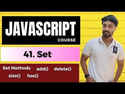 Set In Javascript Javascript Tutorial In Hindi 41